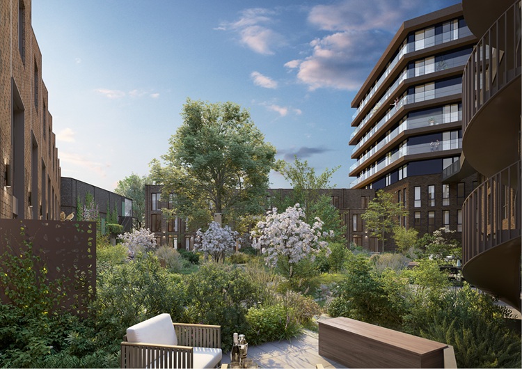 Voorbeeld natuurinclusief bouwen Glasfabriek Schiedam