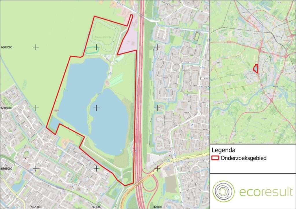 Nedereindse Plas onderzoeksgebied Ecoresult